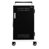 POWER TECHNOLOGIES Premium 36 Bay Secure, Charging Cart - 220V UK, MODEL- AC-MAX, SKU- CRT-SLM-S36L-U-L